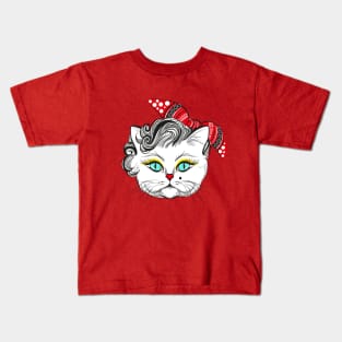 Cute Fashionable Kitty Marilyn Monroe Kids T-Shirt